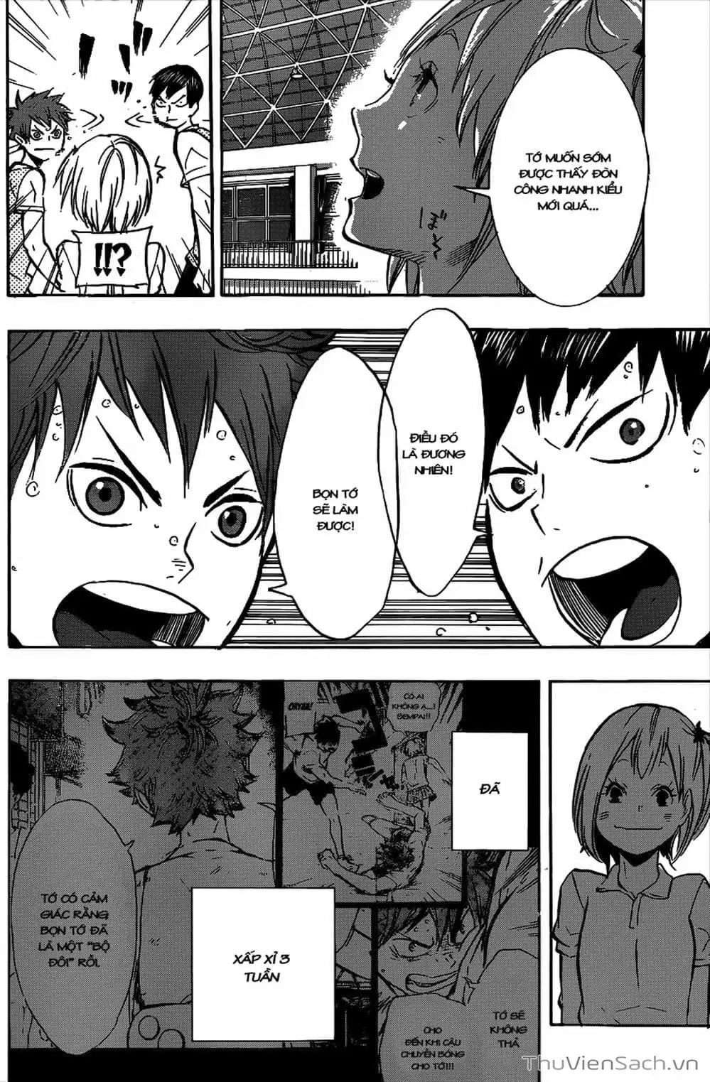 Truyện Tranh Vua Bóng Chuyền Haikyuu trang 6