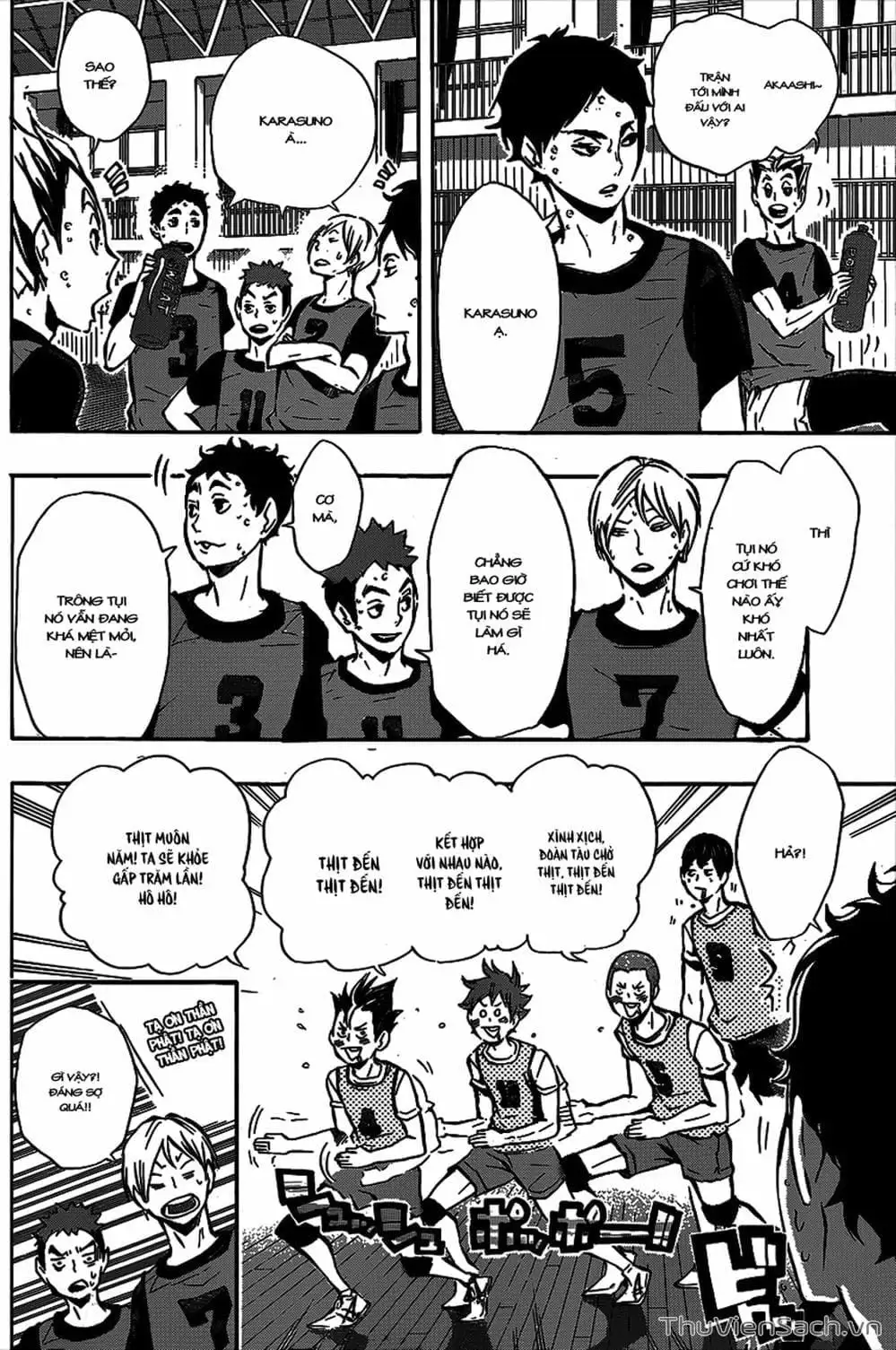 Truyện Tranh Vua Bóng Chuyền Haikyuu trang 6