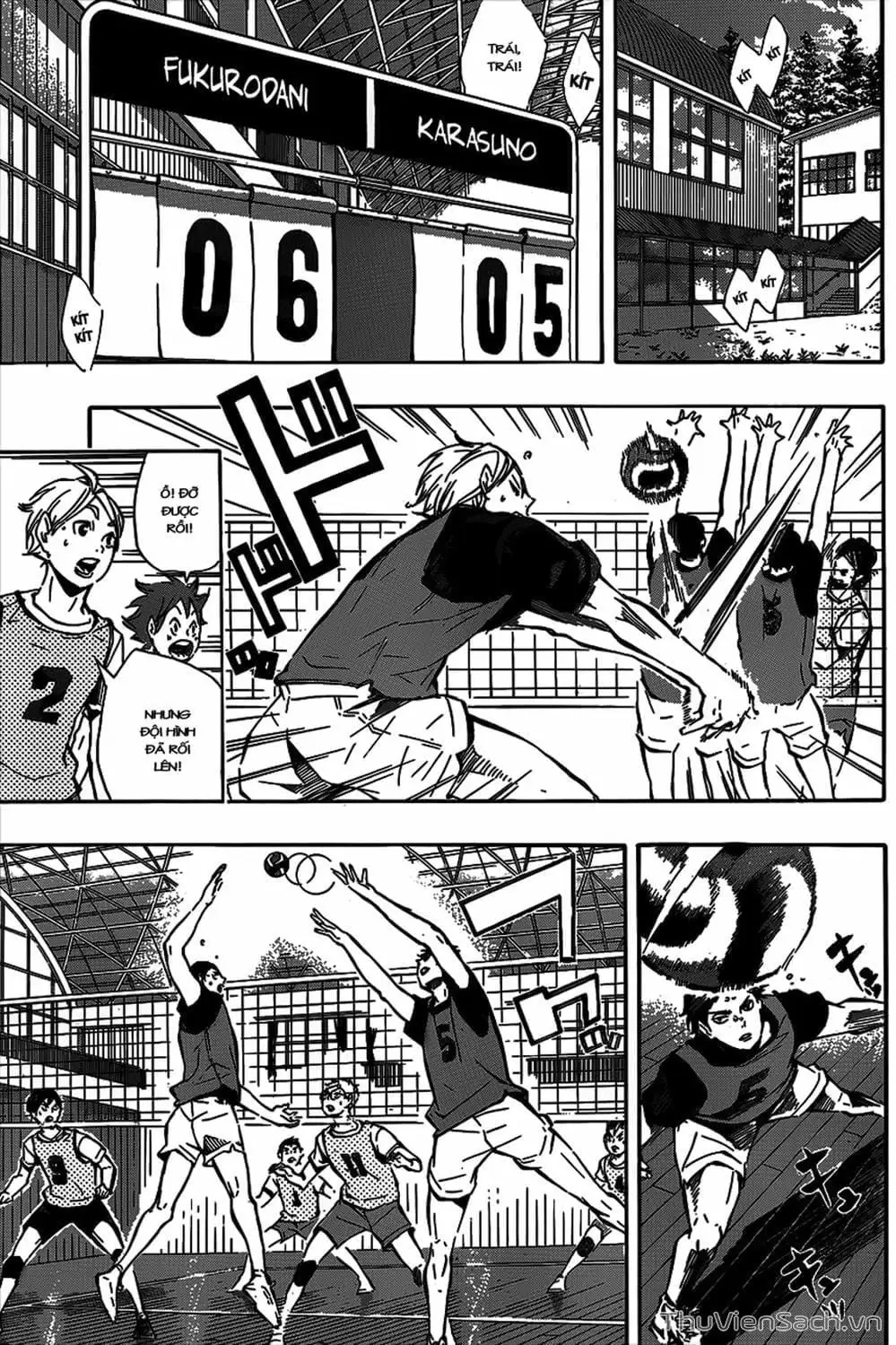 Truyện Tranh Vua Bóng Chuyền Haikyuu trang 6