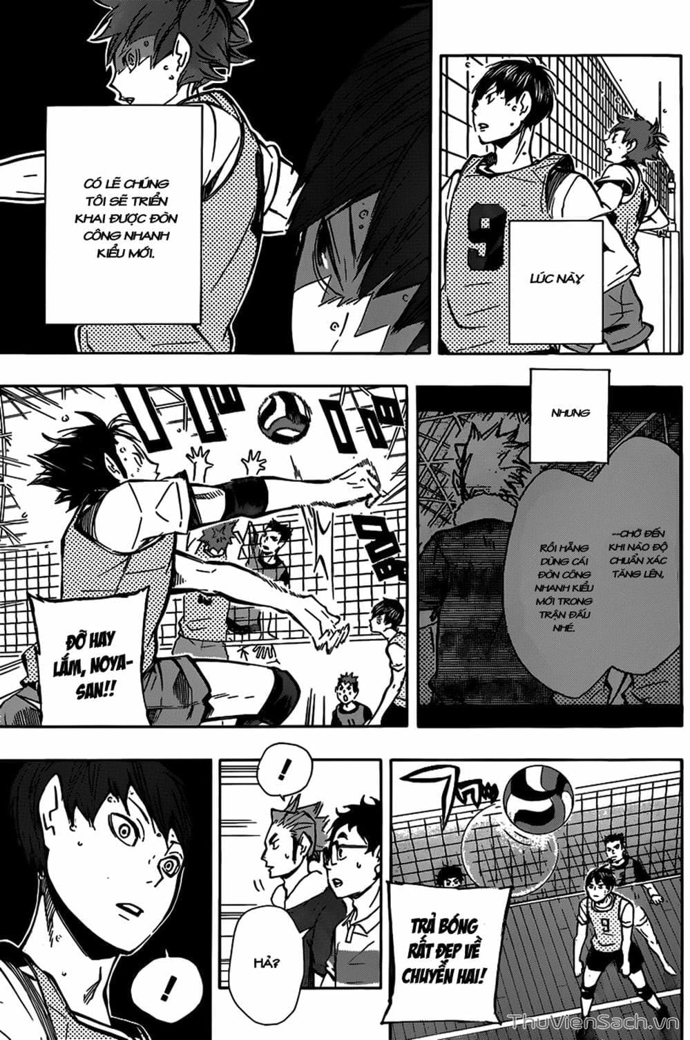 Truyện Tranh Vua Bóng Chuyền Haikyuu trang 6
