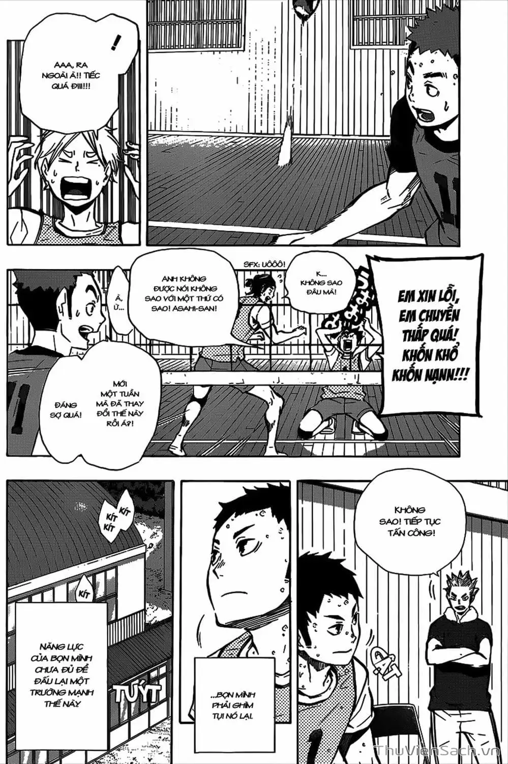 Truyện Tranh Vua Bóng Chuyền Haikyuu trang 6