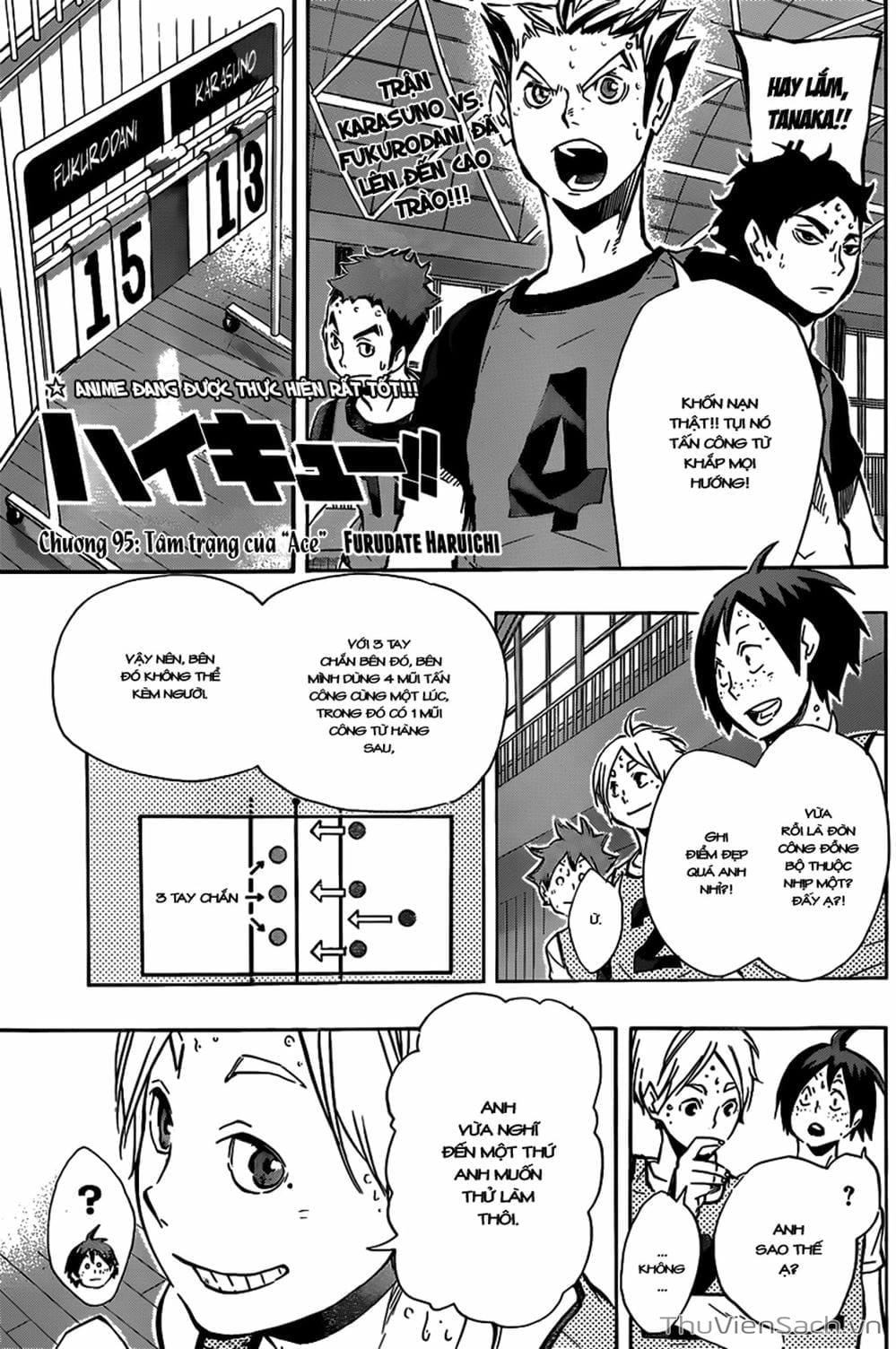 Truyện Tranh Vua Bóng Chuyền Haikyuu trang 6