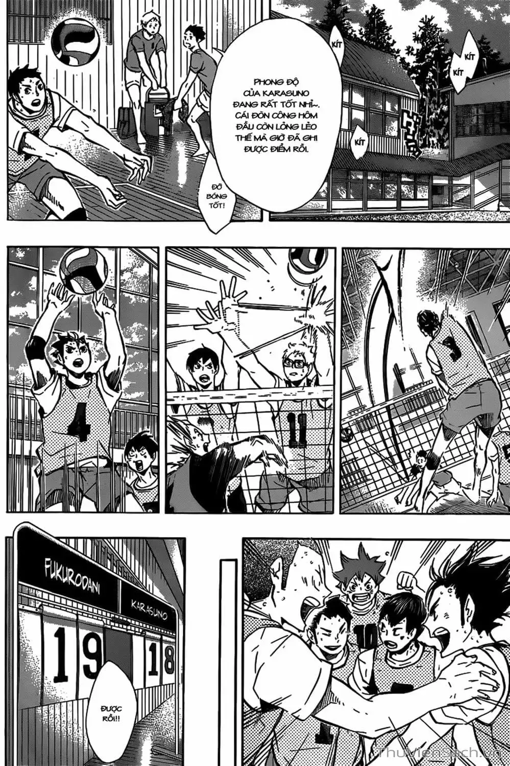 Truyện Tranh Vua Bóng Chuyền Haikyuu trang 6