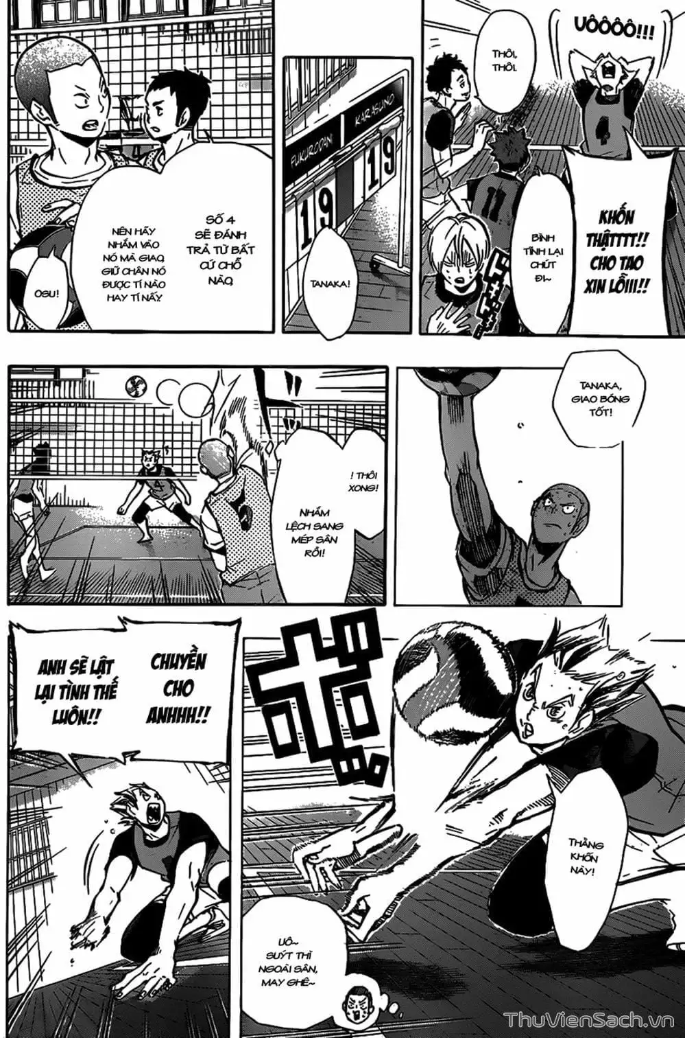Truyện Tranh Vua Bóng Chuyền Haikyuu trang 6