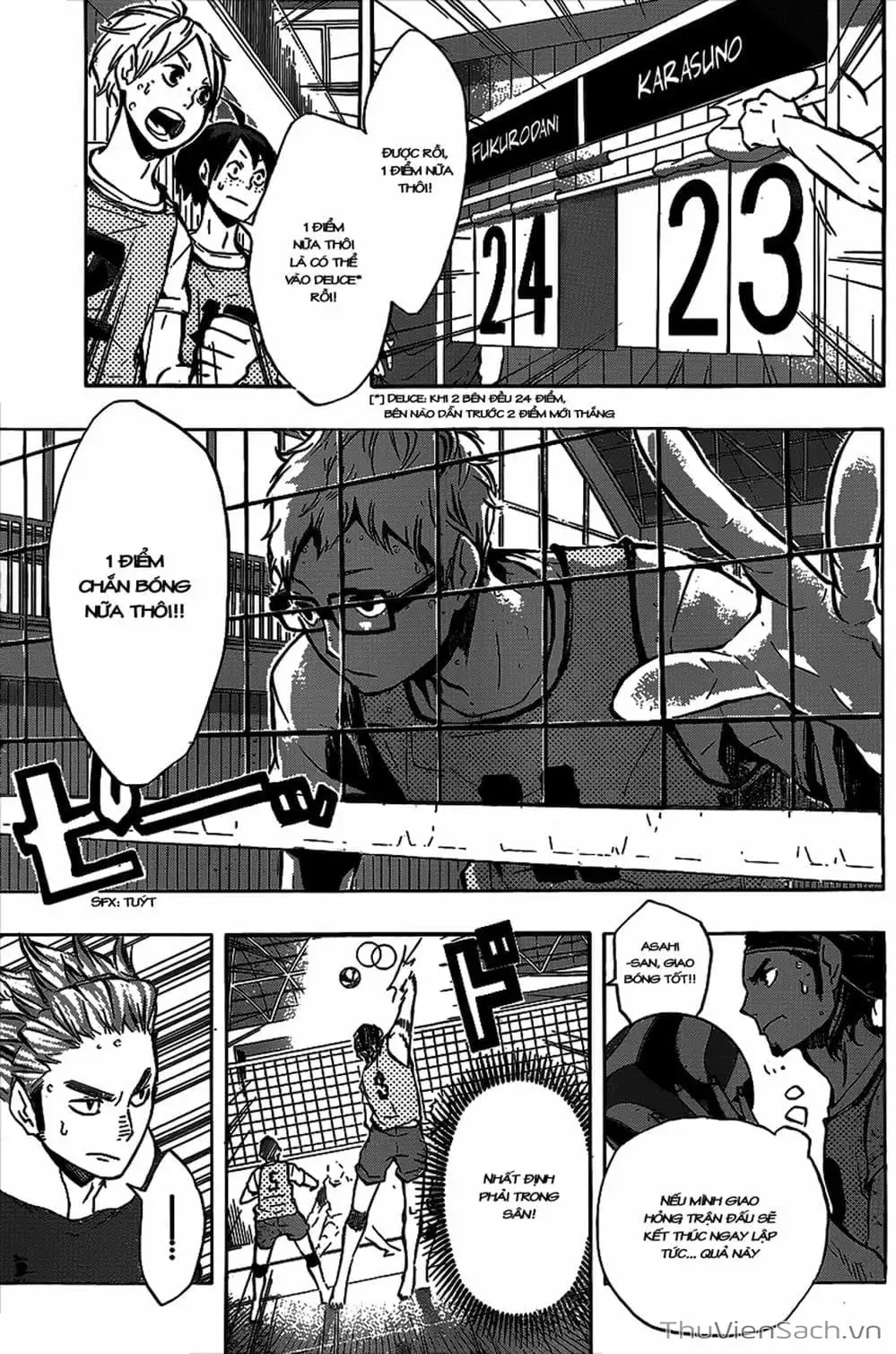 Truyện Tranh Vua Bóng Chuyền Haikyuu trang 6