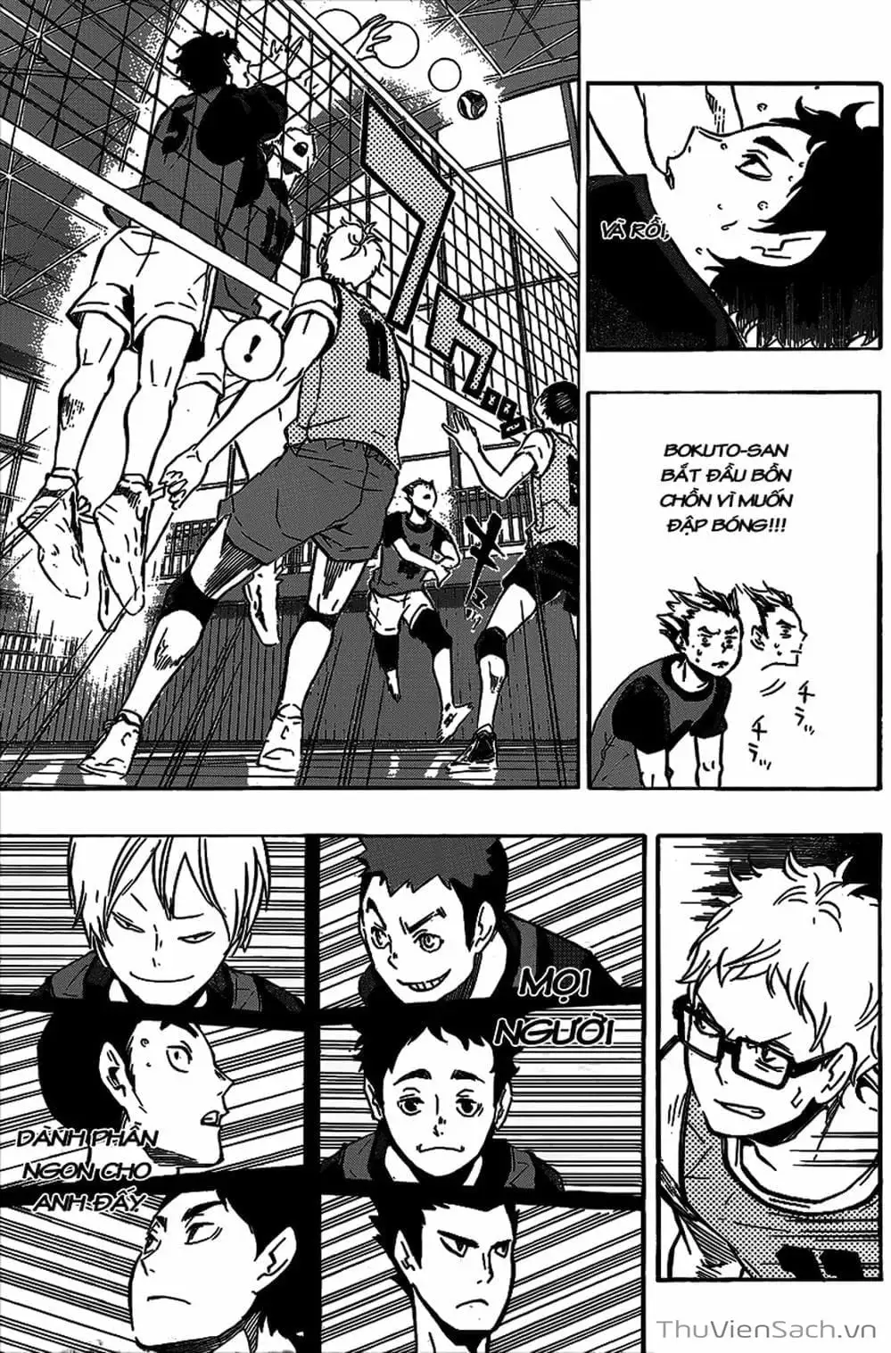 Truyện Tranh Vua Bóng Chuyền Haikyuu trang 6