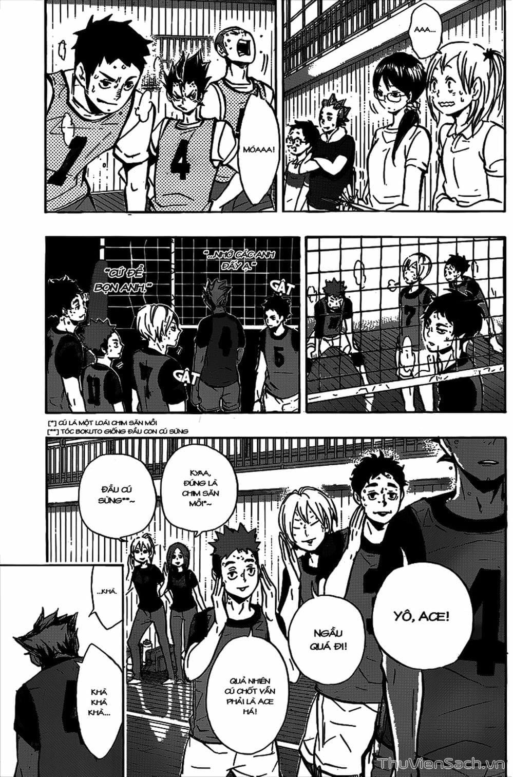 Truyện Tranh Vua Bóng Chuyền Haikyuu trang 6