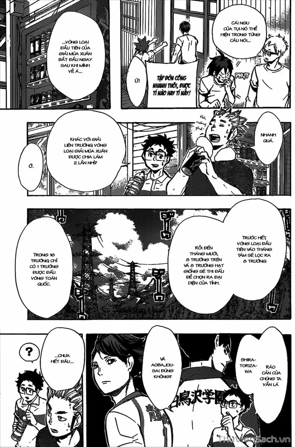 Truyện Tranh Vua Bóng Chuyền Haikyuu trang 6