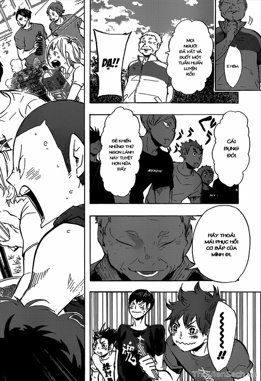 Truyện Tranh Vua Bóng Chuyền Haikyuu trang 6