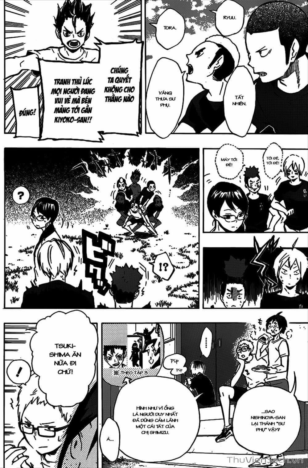 Truyện Tranh Vua Bóng Chuyền Haikyuu trang 6