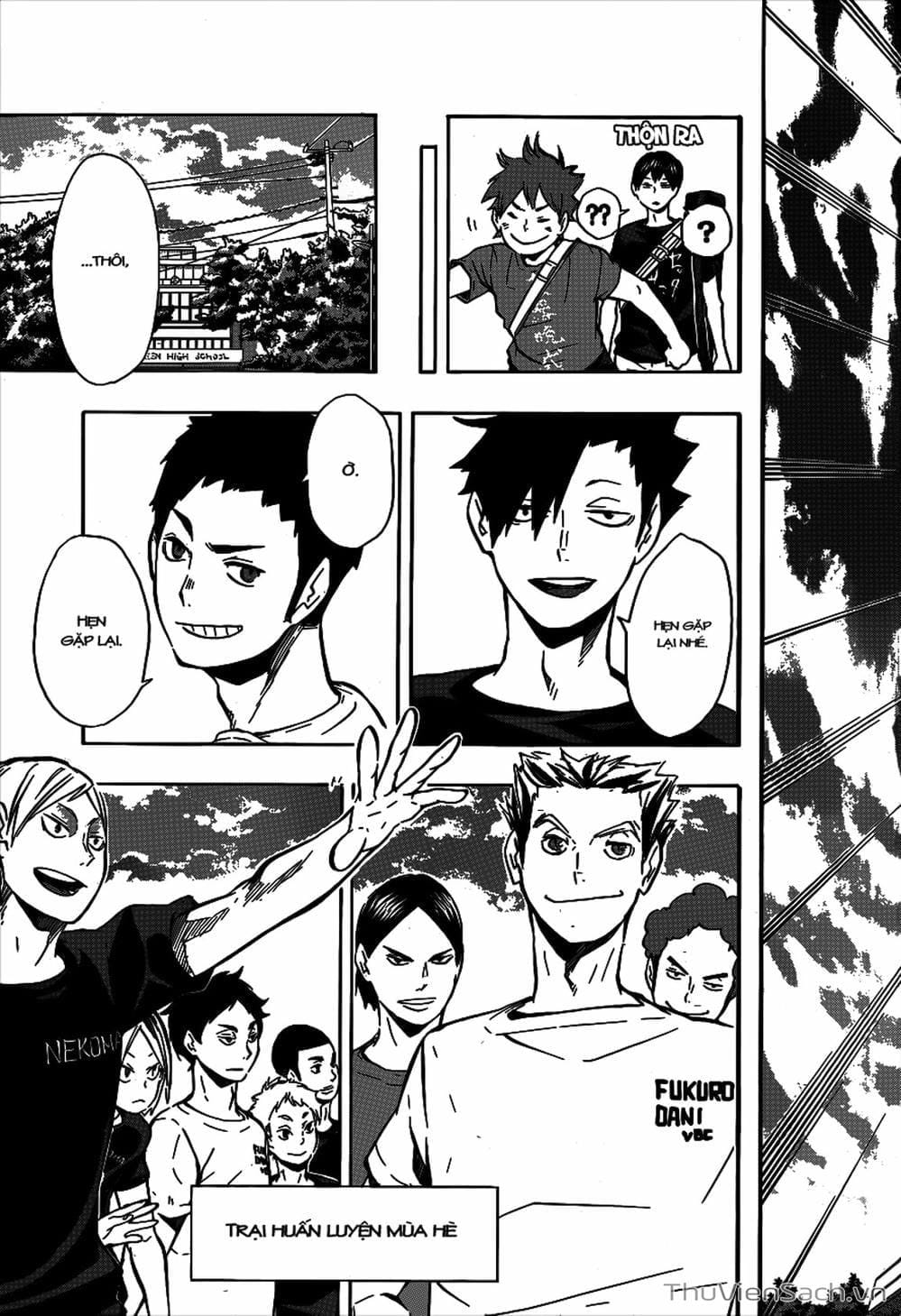 Truyện Tranh Vua Bóng Chuyền Haikyuu trang 6