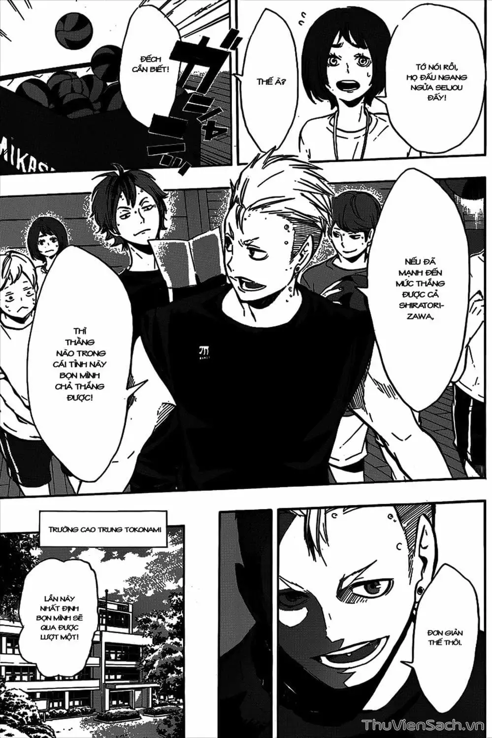 Truyện Tranh Vua Bóng Chuyền Haikyuu trang 6