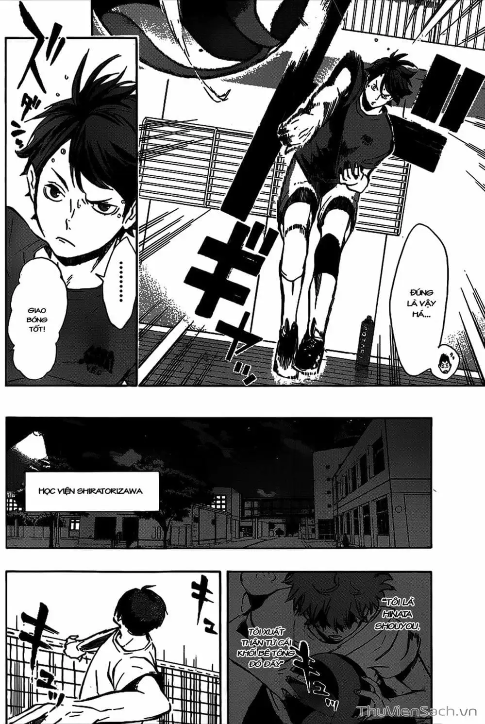 Truyện Tranh Vua Bóng Chuyền Haikyuu trang 6