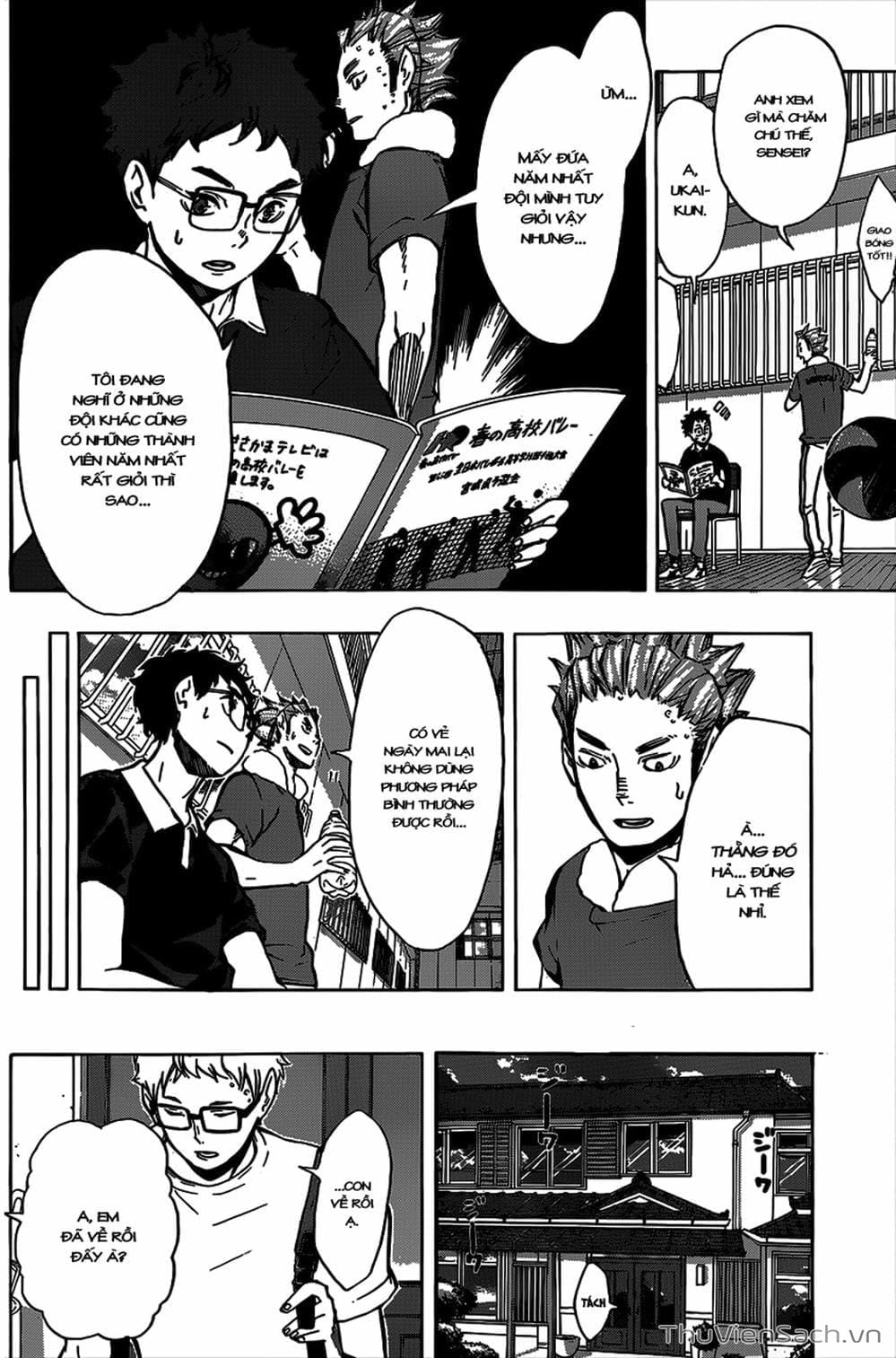 Truyện Tranh Vua Bóng Chuyền Haikyuu trang 6