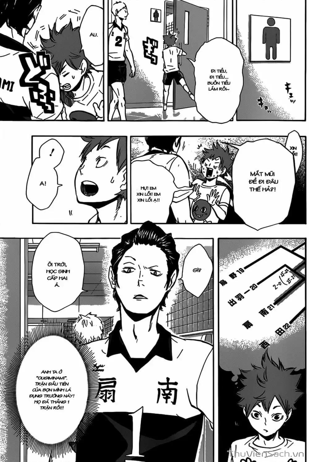 Truyện Tranh Vua Bóng Chuyền Haikyuu trang 6