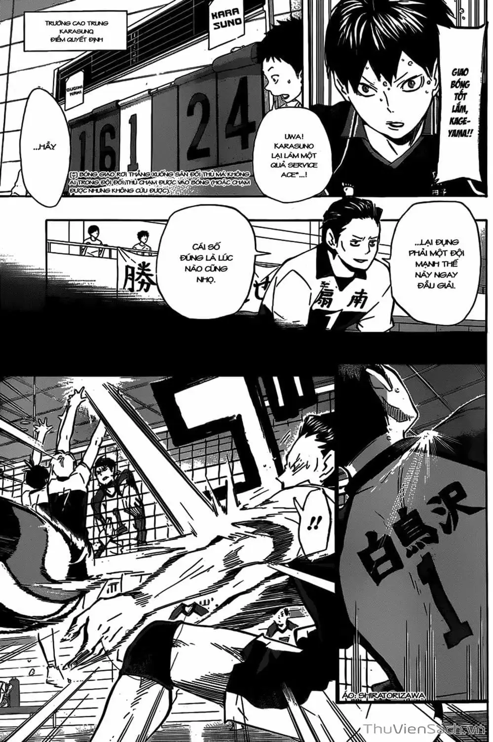 Truyện Tranh Vua Bóng Chuyền Haikyuu trang 6