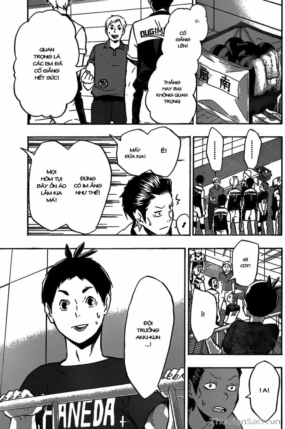 Truyện Tranh Vua Bóng Chuyền Haikyuu trang 6