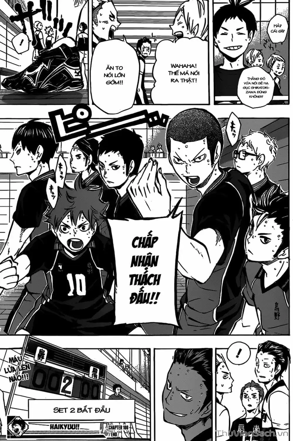 Truyện Tranh Vua Bóng Chuyền Haikyuu trang 6