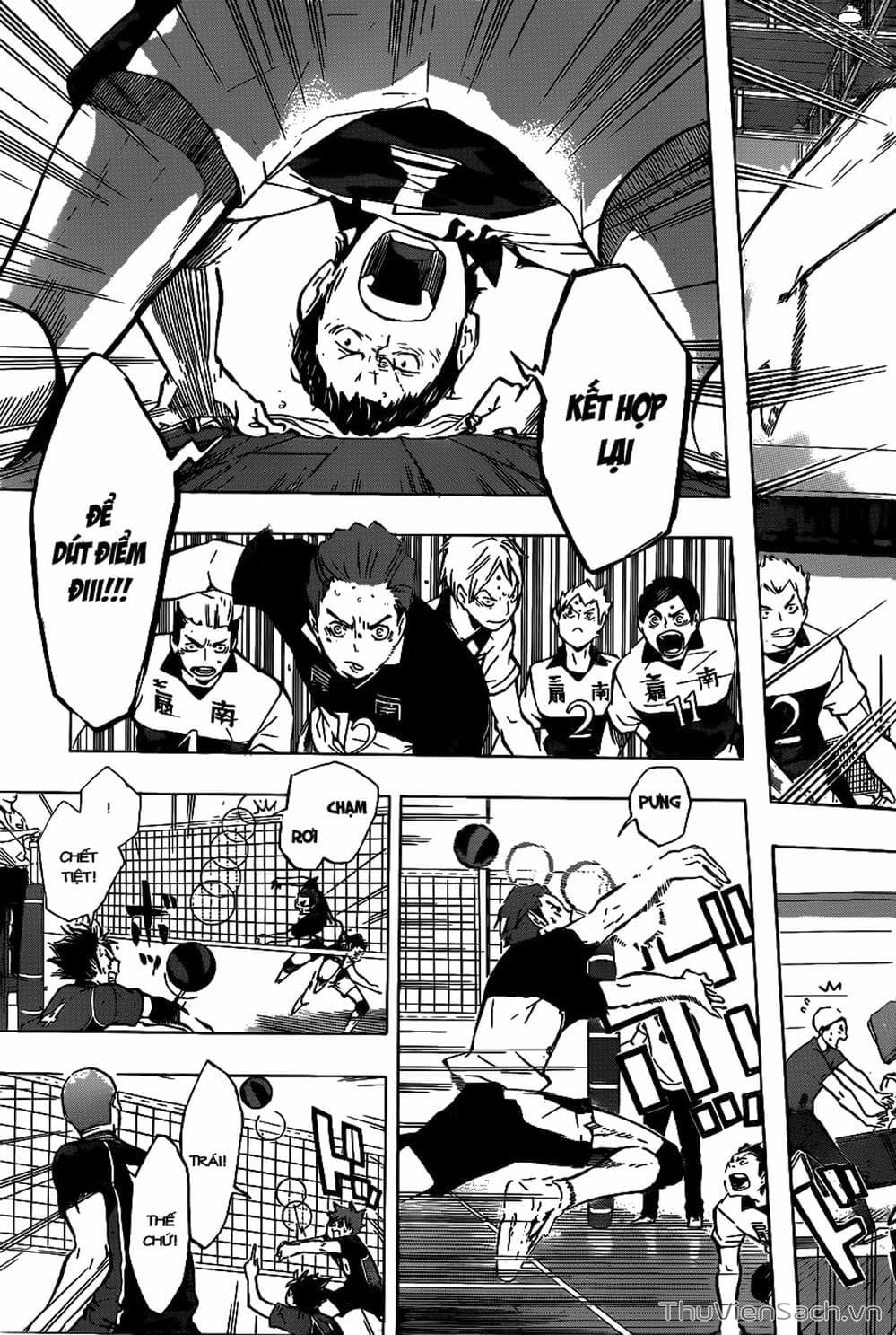 Truyện Tranh Vua Bóng Chuyền Haikyuu trang 6