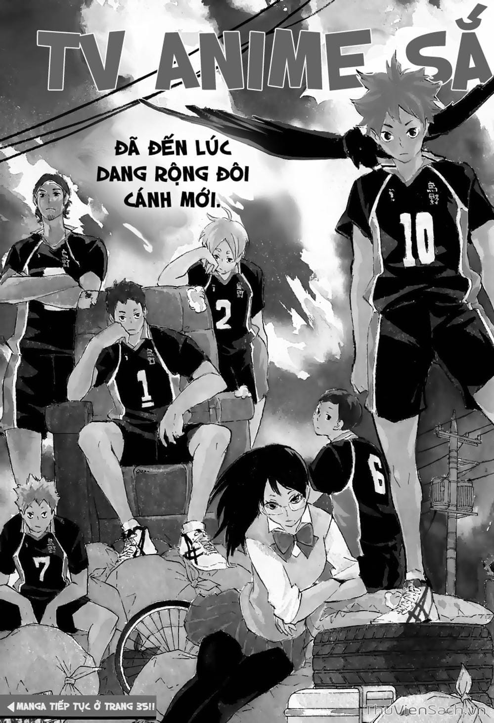 Truyện Tranh Vua Bóng Chuyền Haikyuu trang 6