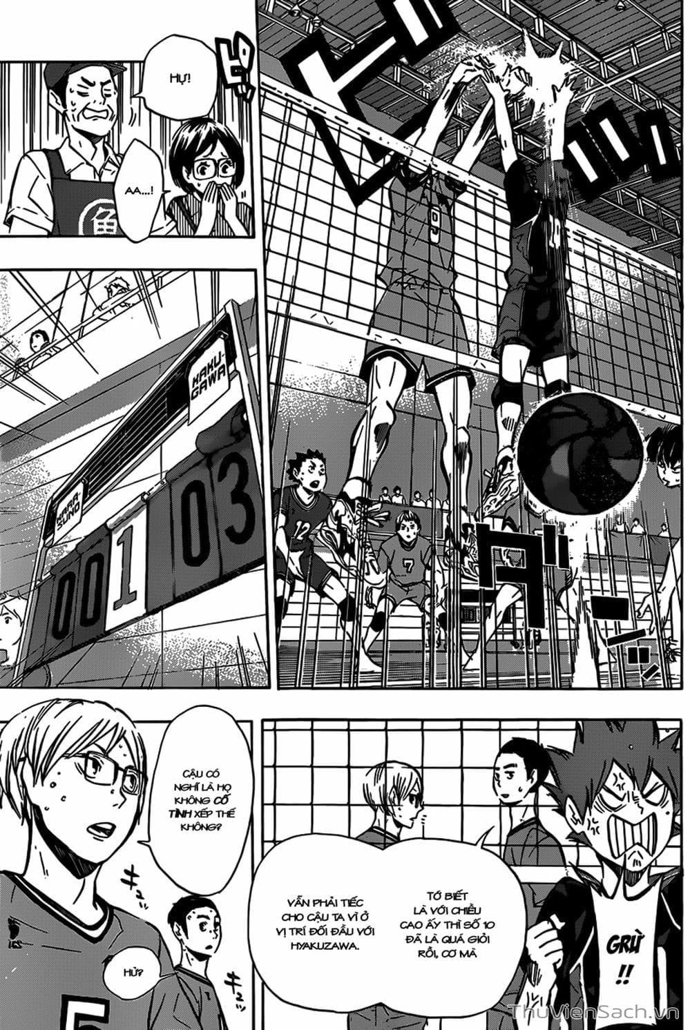 Truyện Tranh Vua Bóng Chuyền Haikyuu trang 6