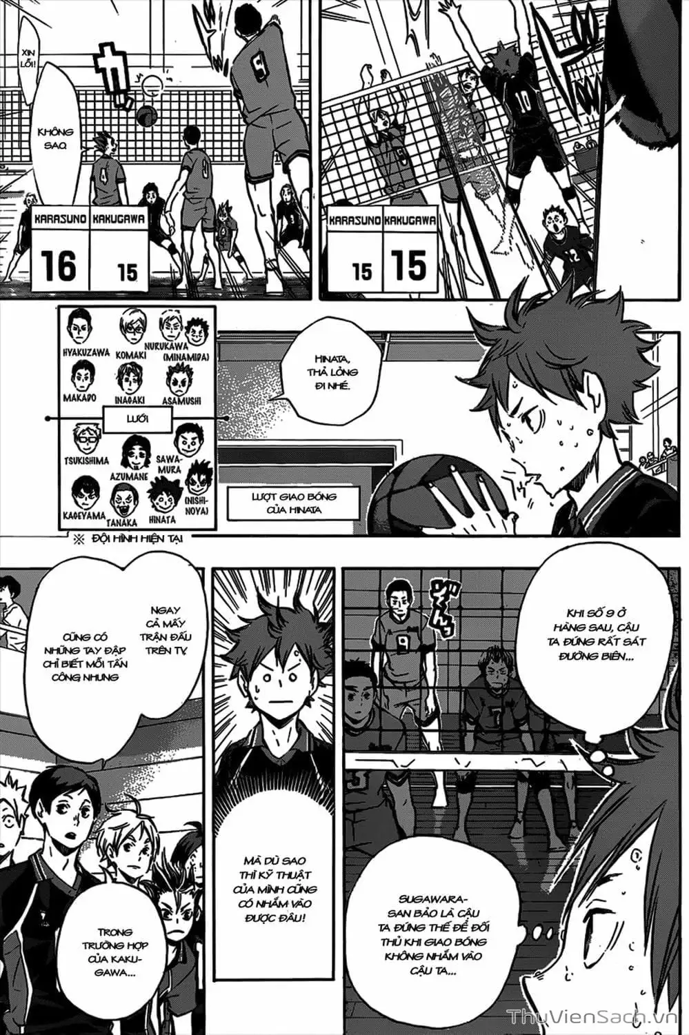 Truyện Tranh Vua Bóng Chuyền Haikyuu trang 6