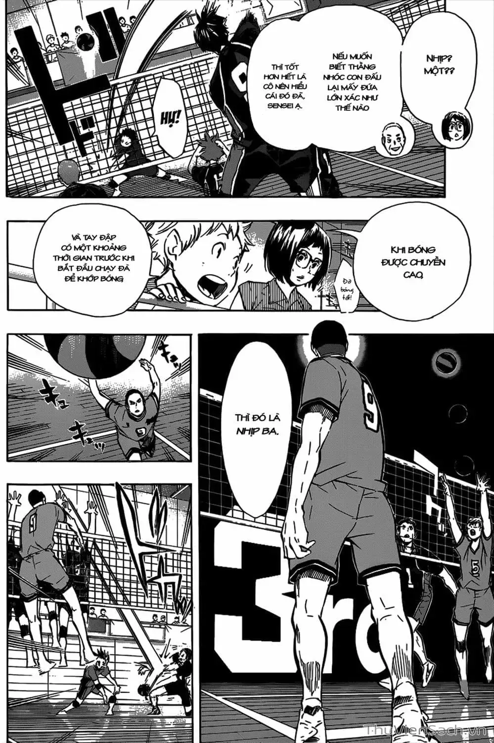 Truyện Tranh Vua Bóng Chuyền Haikyuu trang 6
