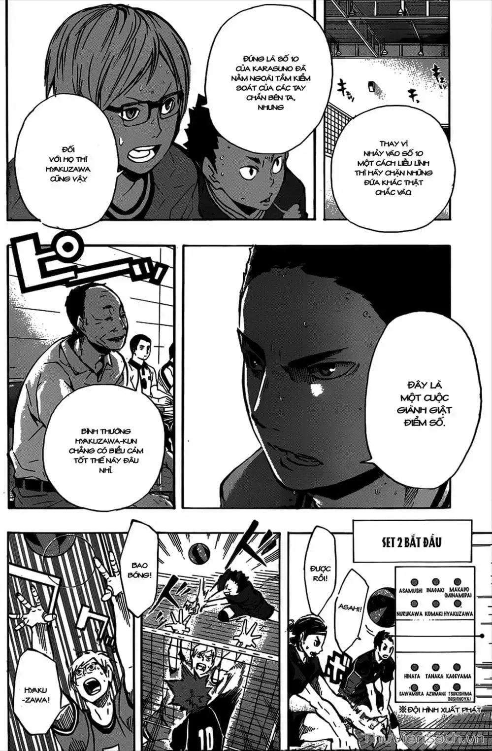 Truyện Tranh Vua Bóng Chuyền Haikyuu trang 6