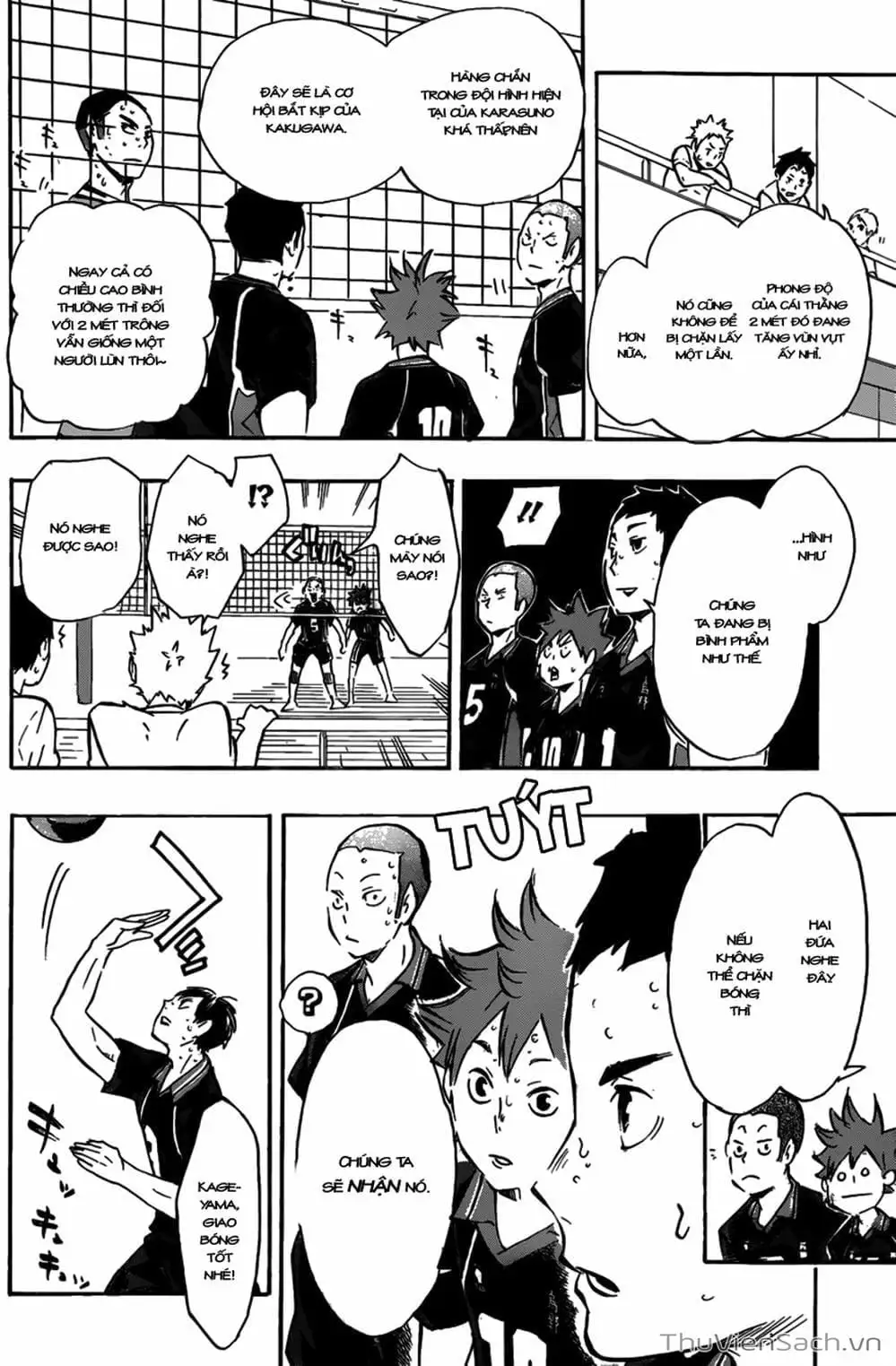 Truyện Tranh Vua Bóng Chuyền Haikyuu trang 6