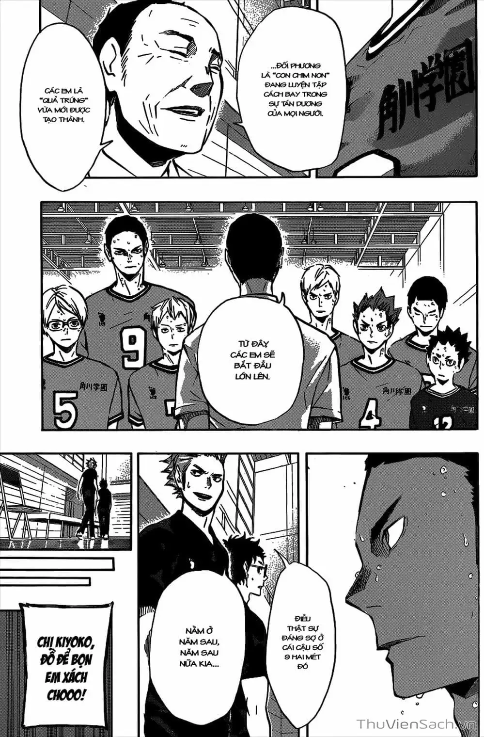 Truyện Tranh Vua Bóng Chuyền Haikyuu trang 6