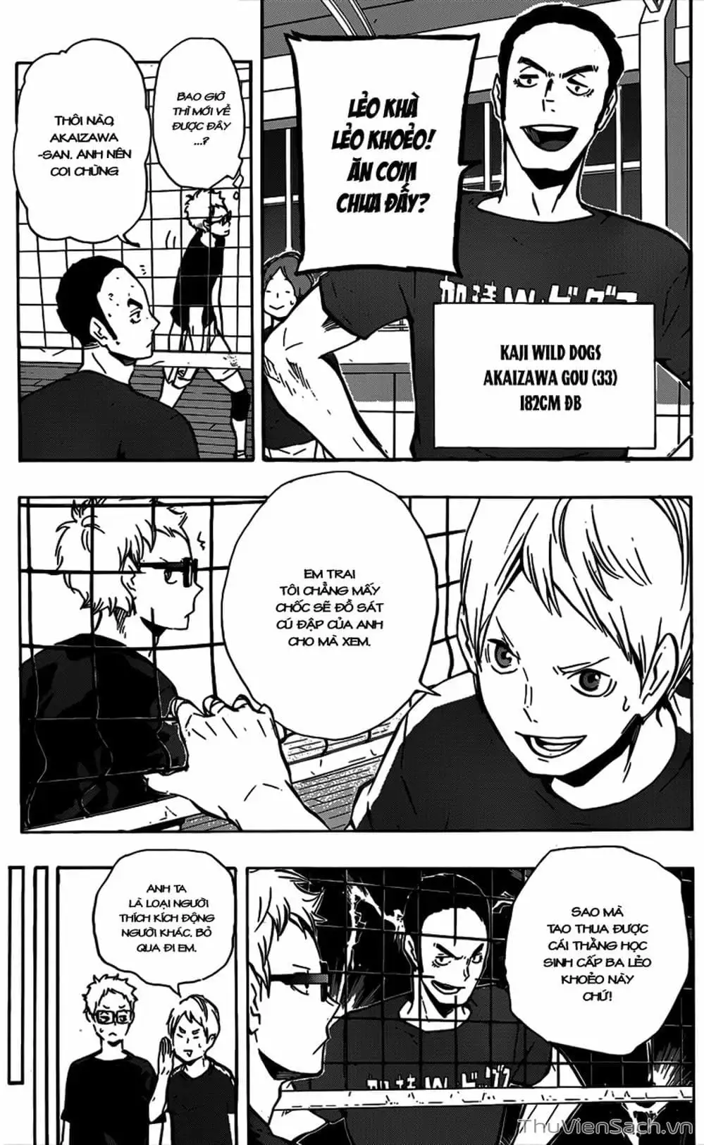 Truyện Tranh Vua Bóng Chuyền Haikyuu trang 6