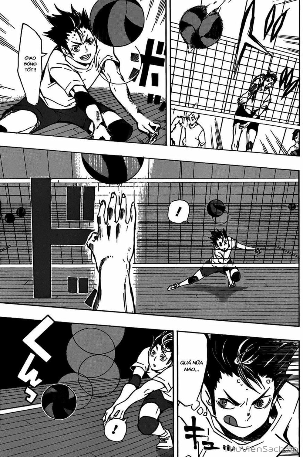 Truyện Tranh Vua Bóng Chuyền Haikyuu trang 6