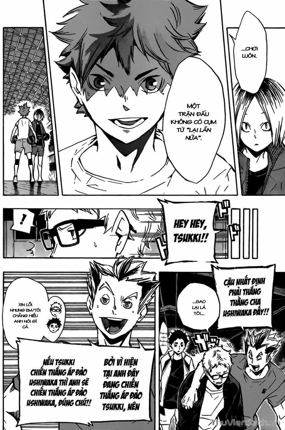 Truyện Tranh Vua Bóng Chuyền Haikyuu trang 6