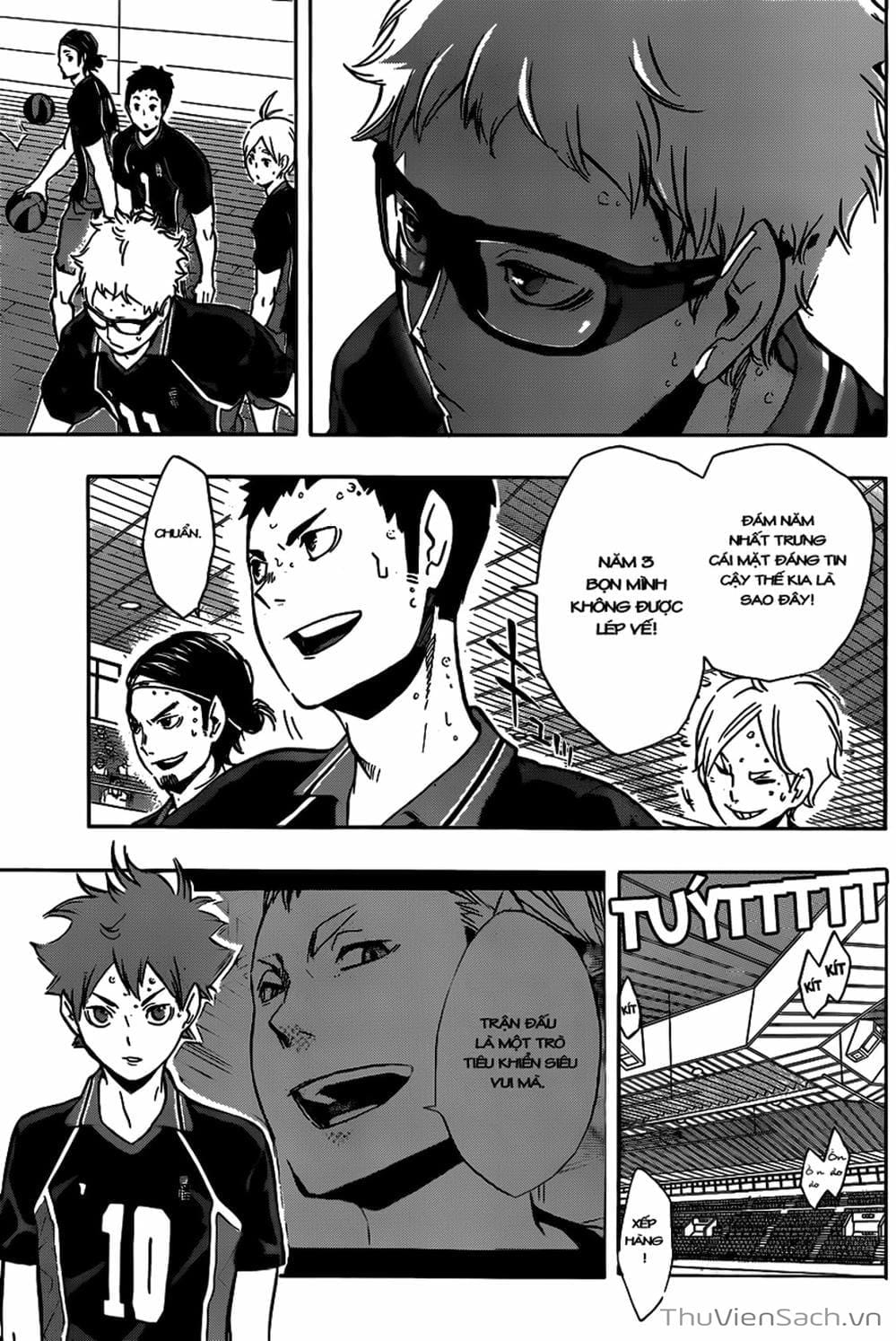 Truyện Tranh Vua Bóng Chuyền Haikyuu trang 6