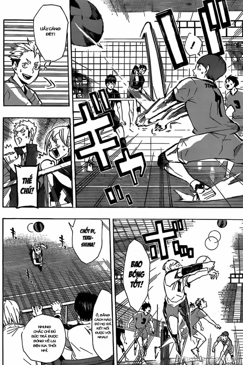 Truyện Tranh Vua Bóng Chuyền Haikyuu trang 6