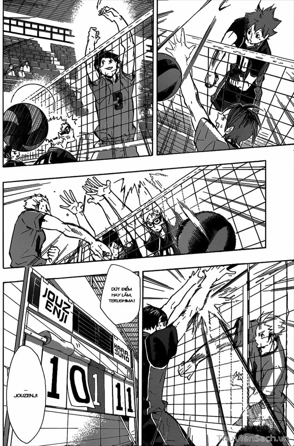 Truyện Tranh Vua Bóng Chuyền Haikyuu trang 6