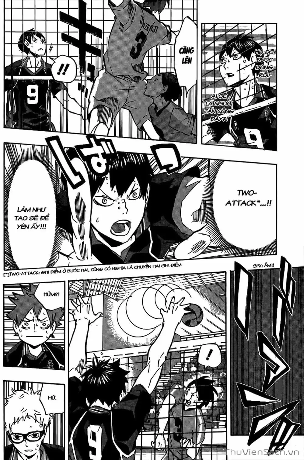 Truyện Tranh Vua Bóng Chuyền Haikyuu trang 6