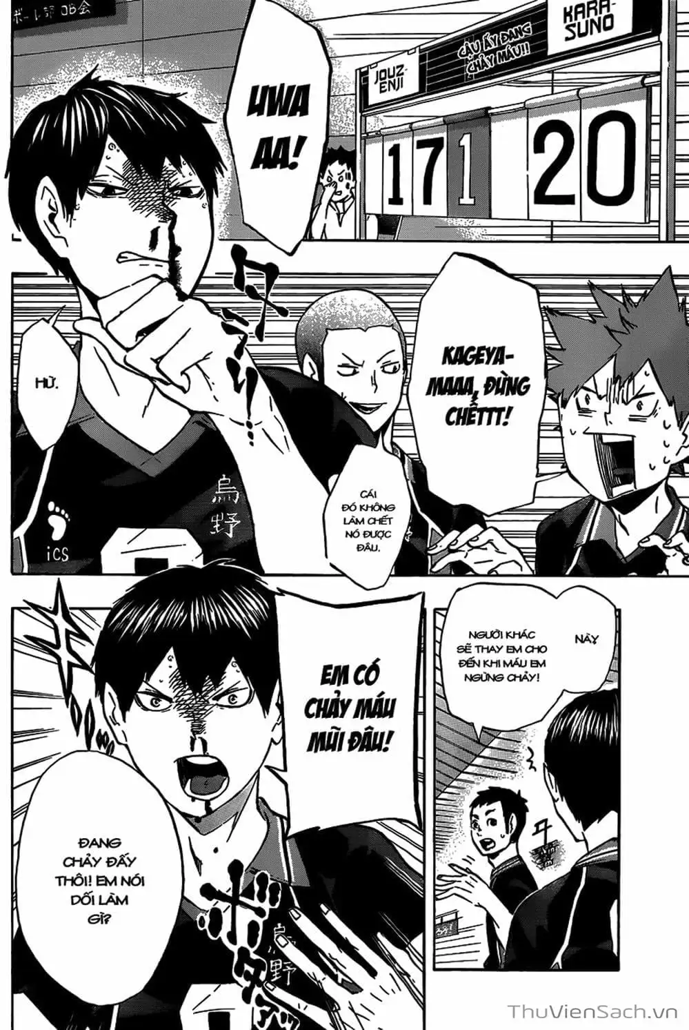 Truyện Tranh Vua Bóng Chuyền Haikyuu trang 6