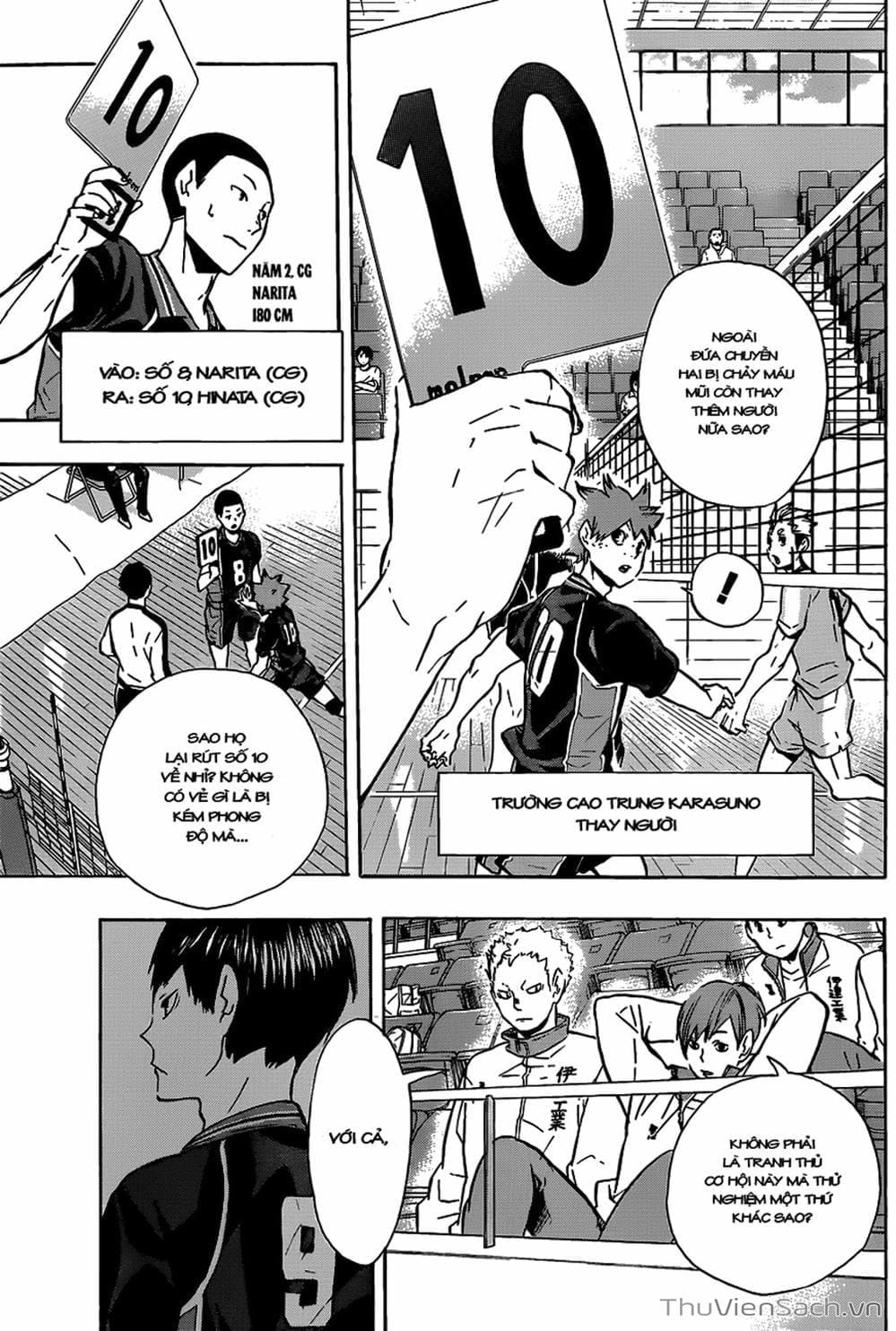Truyện Tranh Vua Bóng Chuyền Haikyuu trang 6