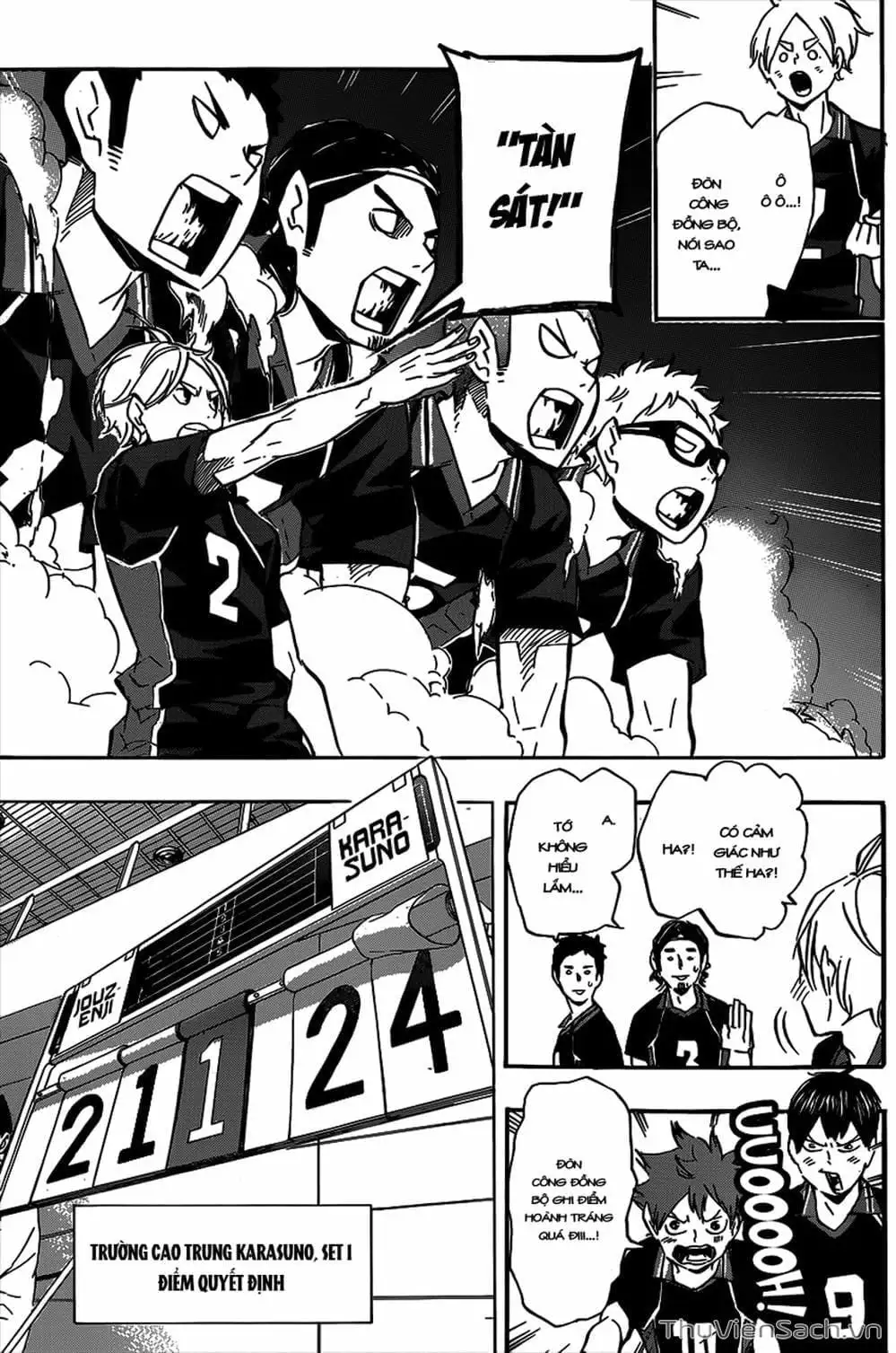 Truyện Tranh Vua Bóng Chuyền Haikyuu trang 6
