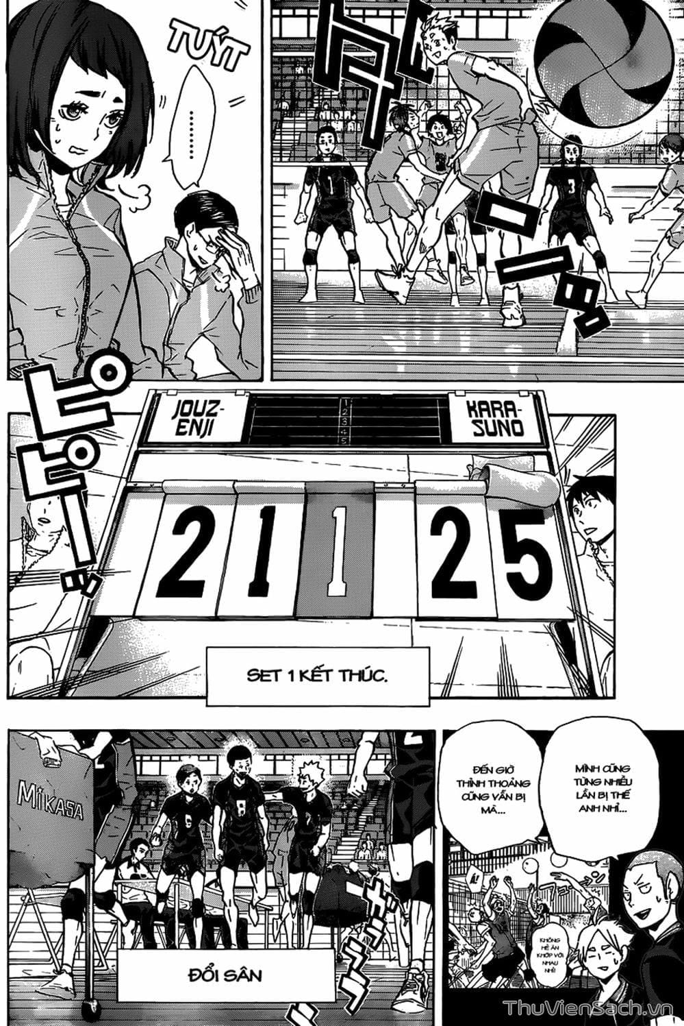 Truyện Tranh Vua Bóng Chuyền Haikyuu trang 6