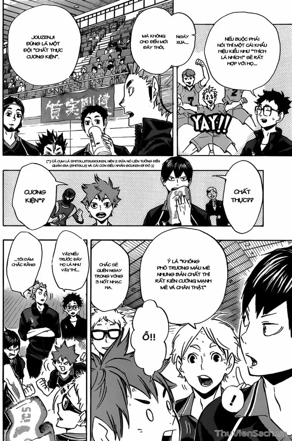 Truyện Tranh Vua Bóng Chuyền Haikyuu trang 6