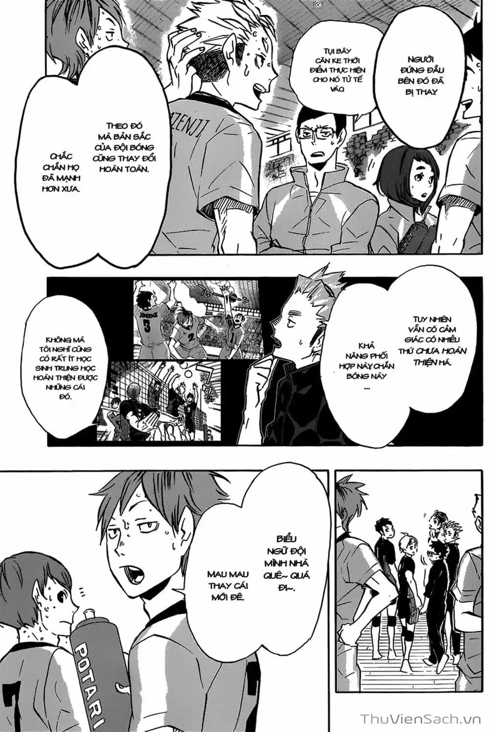 Truyện Tranh Vua Bóng Chuyền Haikyuu trang 6