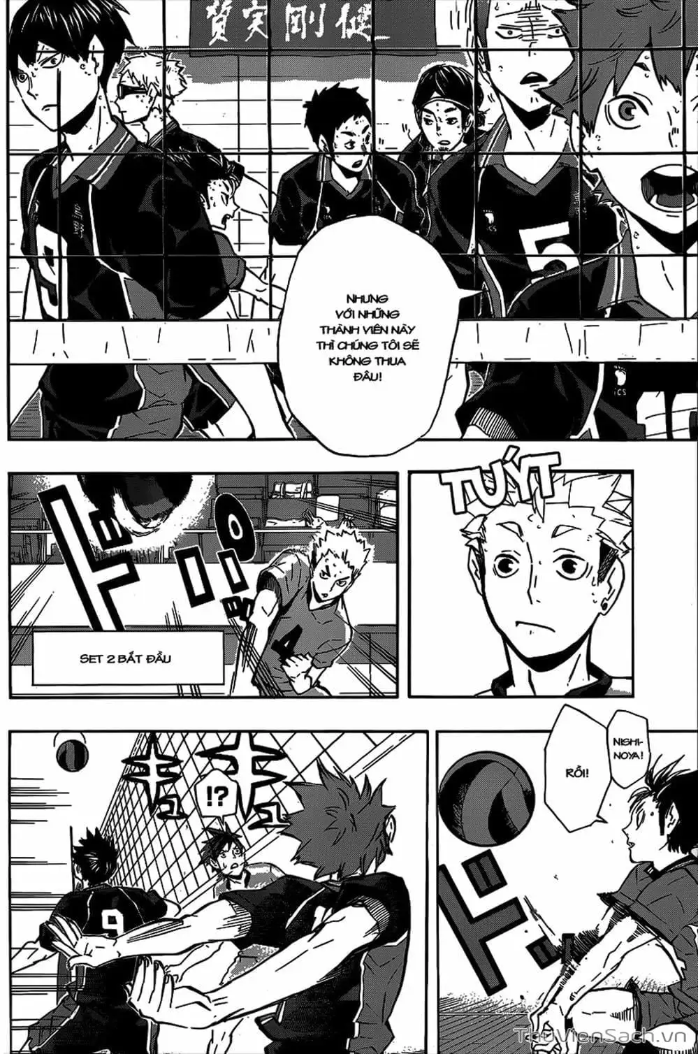 Truyện Tranh Vua Bóng Chuyền Haikyuu trang 6