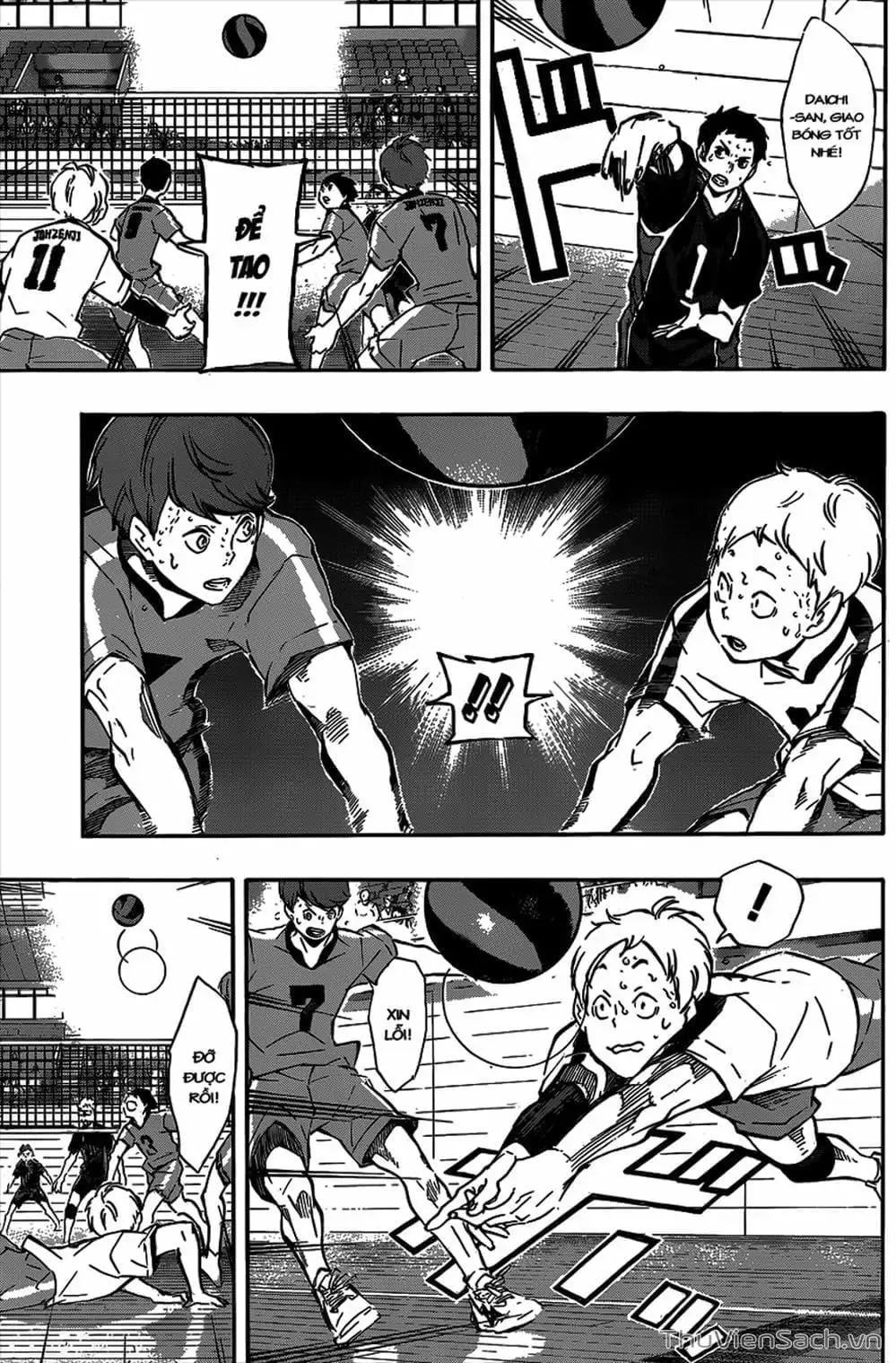 Truyện Tranh Vua Bóng Chuyền Haikyuu trang 6