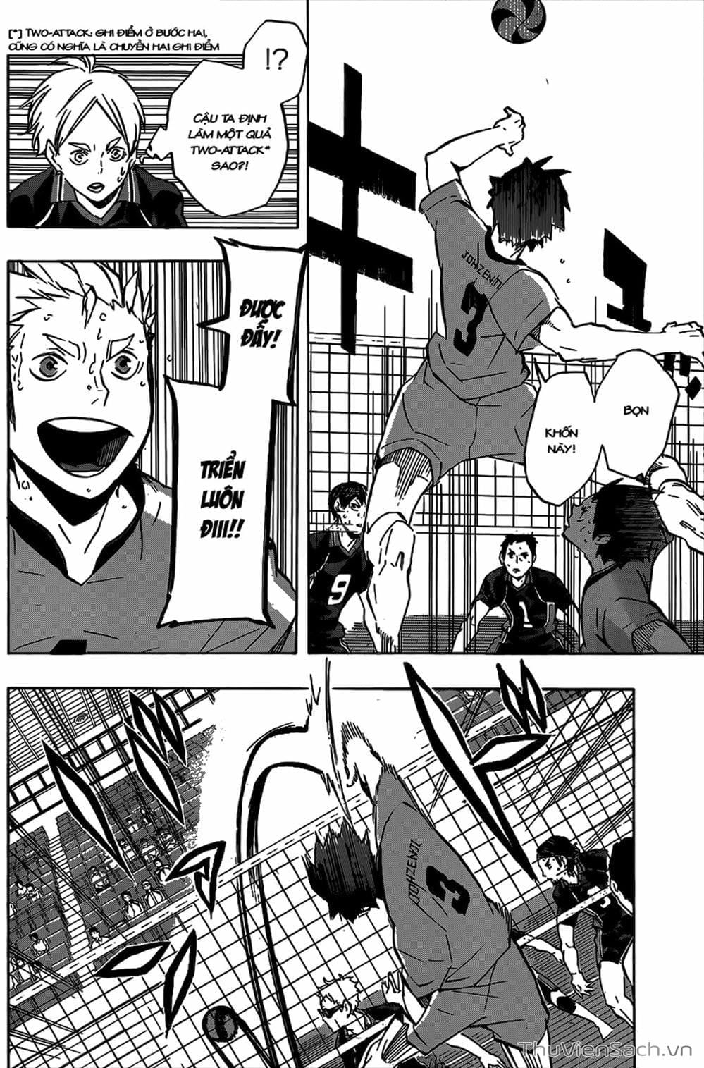 Truyện Tranh Vua Bóng Chuyền Haikyuu trang 6