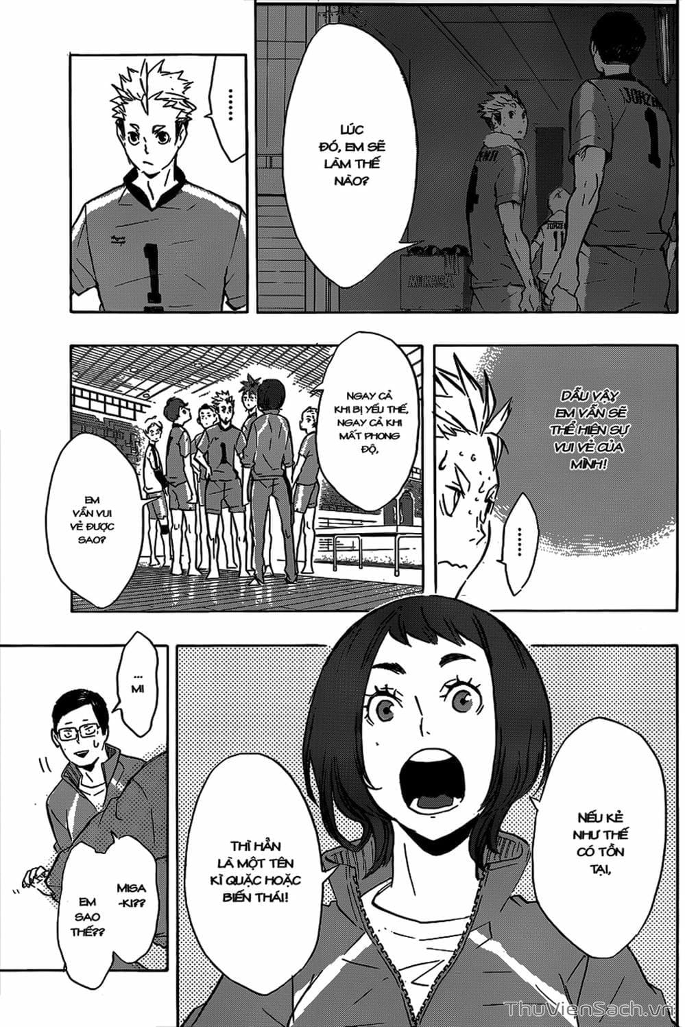 Truyện Tranh Vua Bóng Chuyền Haikyuu trang 6