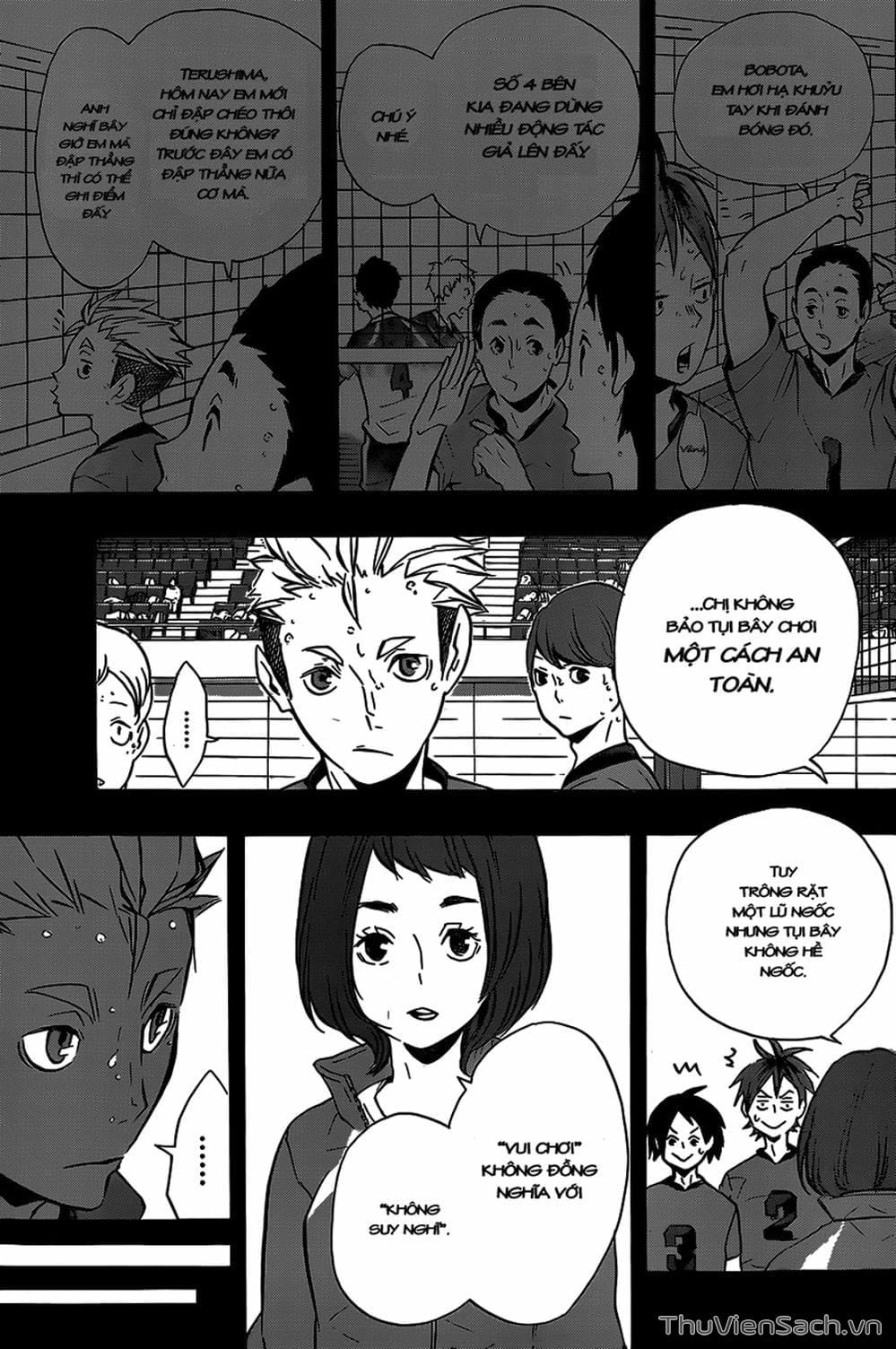 Truyện Tranh Vua Bóng Chuyền Haikyuu trang 6