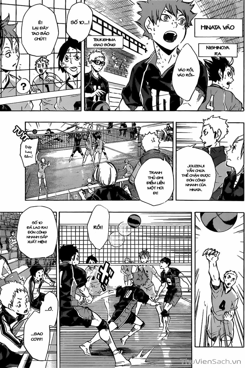 Truyện Tranh Vua Bóng Chuyền Haikyuu trang 6