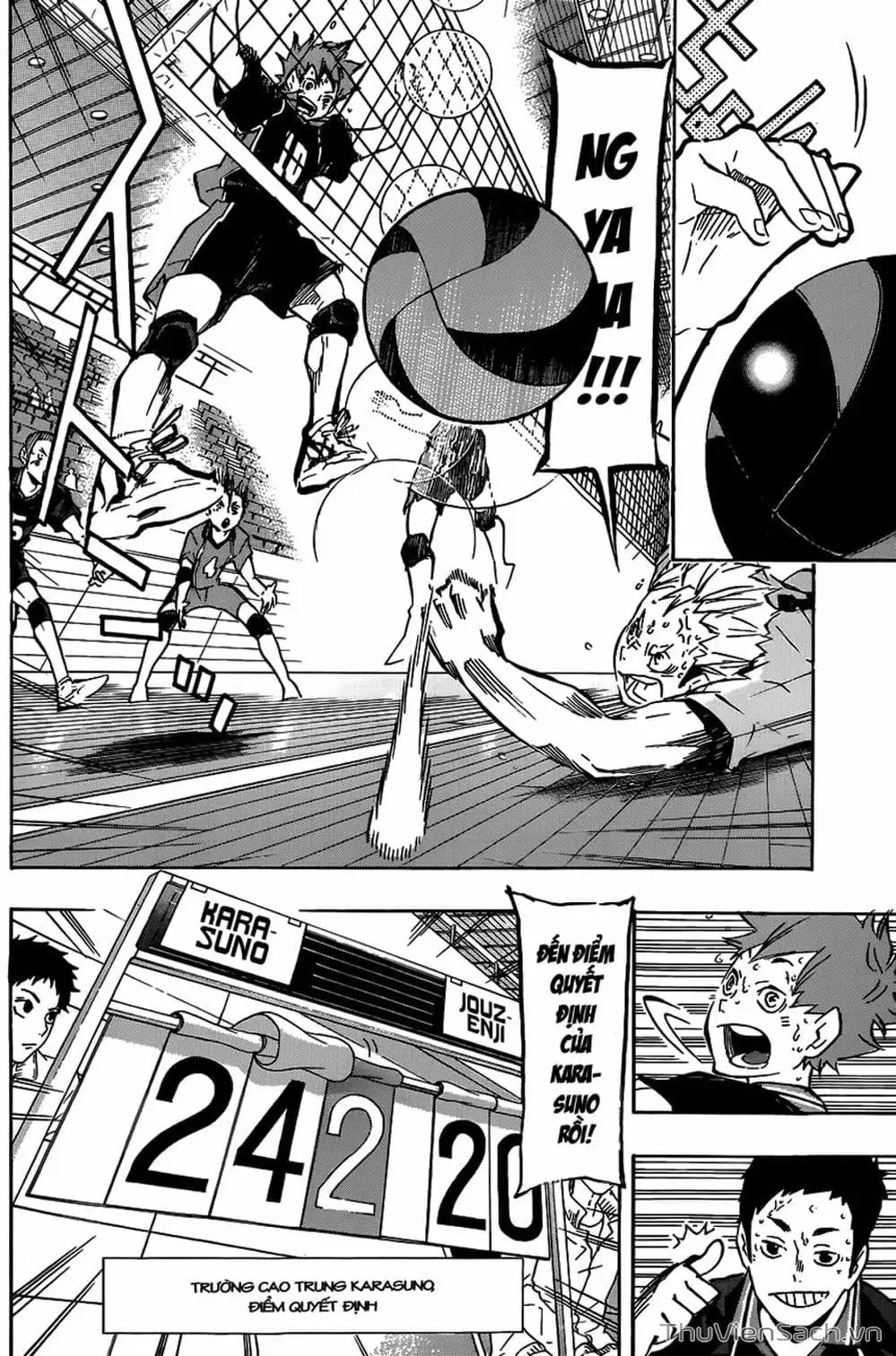 Truyện Tranh Vua Bóng Chuyền Haikyuu trang 6